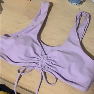 Small lilac high waisted bikini